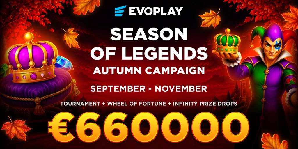 Tournoi Evoplay Season of Legends sur Sweetsino : 660 000 €
